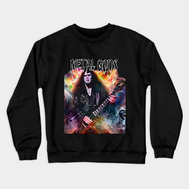 Metal Crewneck Sweatshirt by MckinleyArt